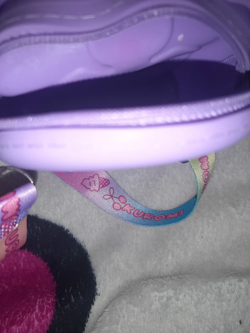 Kuromi Kids Crossbody Bag — Purple/Pink Cute Character Purse